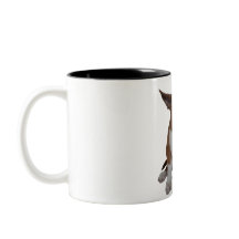 Caneca de café sonolento do filhote de cachorro de