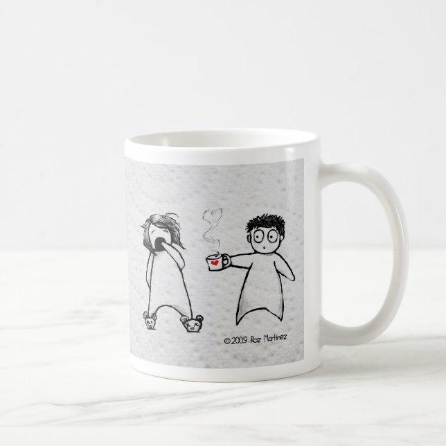 Caneca De Café Sonolento sonolento (Direita)