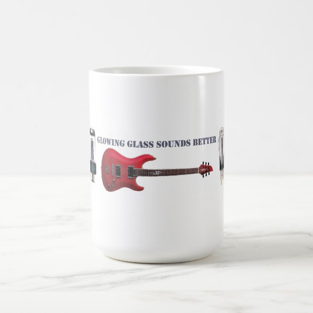 Caneca De Café Sons de vidro de incandescência melhor (Centro)