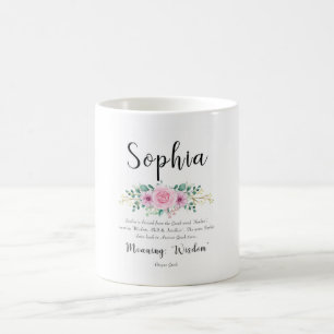 Caneca De Café Sophia Name Significa Mug