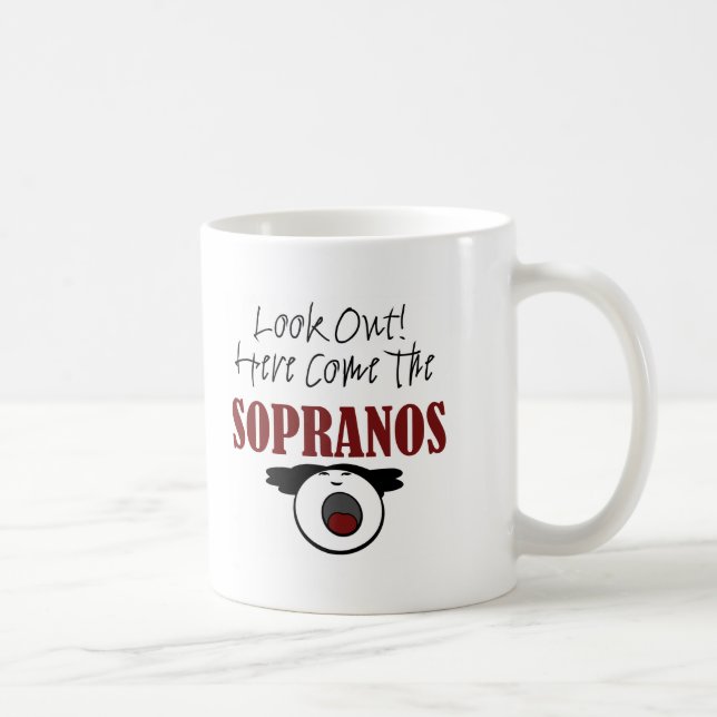 Caneca De Café Soprano (Direita)