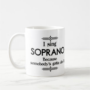 Caneca De Café Soprano - Alguém tem uma música engraçada