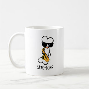 Caneca De Café Sopro Funny Bone Funny Pun Música Engraçado