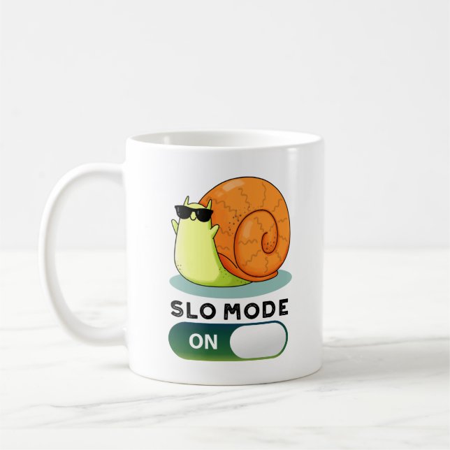 Caneca De Café Sopro No Funny Slow Motion Pun (Esquerda)