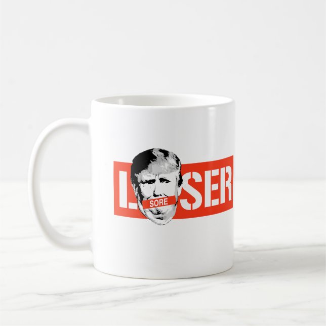 CANECA DE CAFÉ SORE LOSLOSLOT TRUMP (Esquerda)