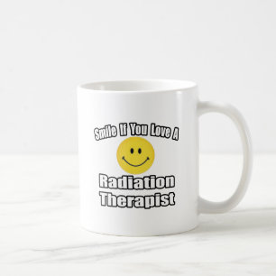 Caneca De Café Sorria Se Você Ama Um Terapista De Radiação