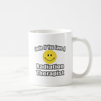 Caneca De Café Sorria Se Você Ama Um Terapista De Radiação