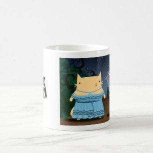 Caneca De Café Sorrindo o gato