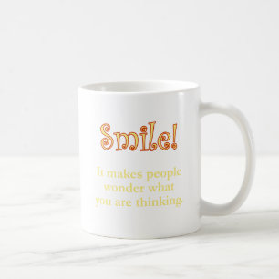 Caneca De Café Sorriso!