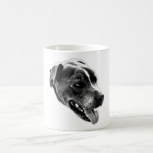 Caneca De Café Sorriso Confiante - Misture o Retrato Mug