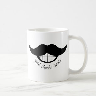 Caneca De Café Sorriso de bigode