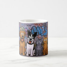 Caneca De Café Sorriso de grafite