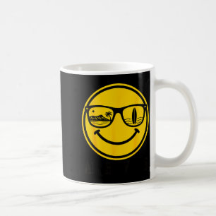 Caneca De Café Sorriso de praia aloha havaí surf mar verão