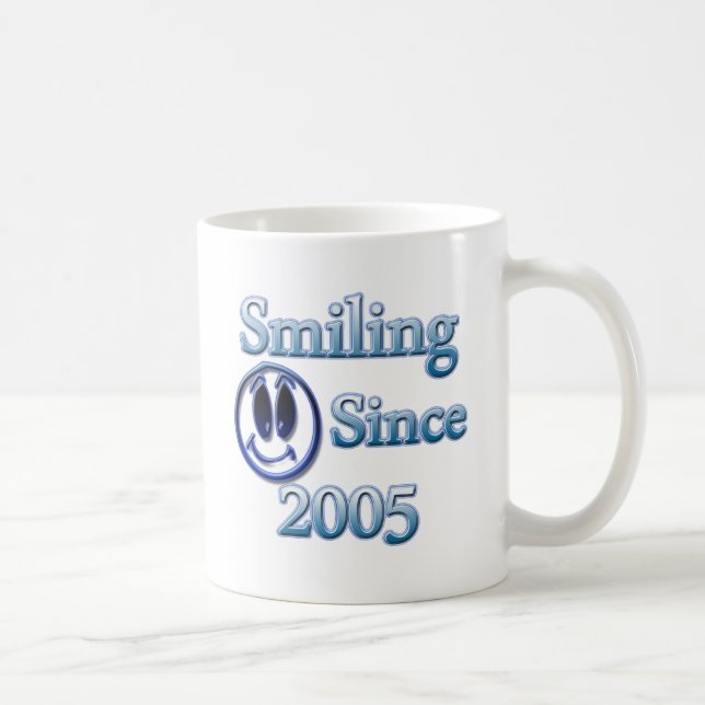 Caneca De Café Sorriso desde 2005 (Direita)