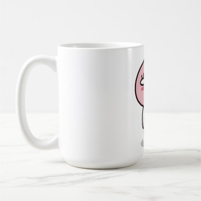 Caneca De Café sorriso do apeach (Esquerda)