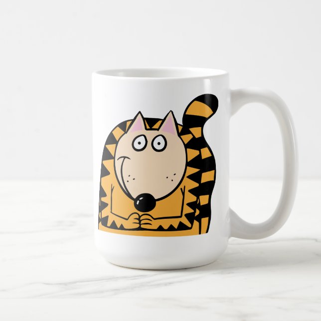 Caneca De Café Sorriso do gato (Direita)