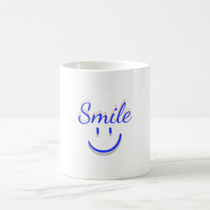 Caneca De Café Sorriso - Espalhar a Positividade e a Felicidade