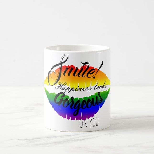 Caneca De Café Sorriso inspirado (Centro)