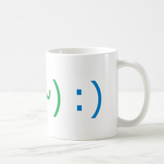 Caneca De Café Sorrisos de Texto (três estilos)