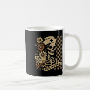Caneca De Café Sorta Ratchet Sorta Nightingale Enfermeira Hal