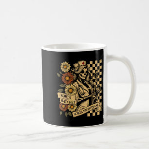 Caneca De Café Sorta Ratchet Sorta Nightingale Esqueleto Enfermei