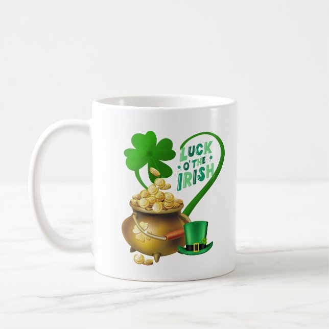 Caneca De Café sorte aos irlandeses (Esquerda)