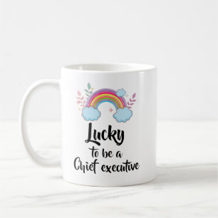 Caneca De Café Sorte Ser Um Chefe Executivo Mug