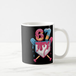 Caneca De Café Sorvete 67 Meme de Gotejamento Orgulho Six Seven 6