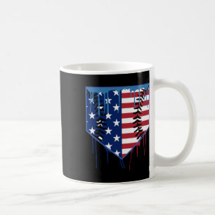 Caneca De Café Sorvete Bysebyll Drip Boys Patriótico Bandeira Ame