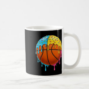 Caneca De Café Sorvete De Basquete Com Prensas Coloridas