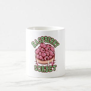 Caneca De Café Sorvete de framboesa