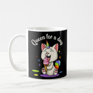 Caneca De Café Sorvete de Gato de Gato de Unicórnio Bonito Unicór