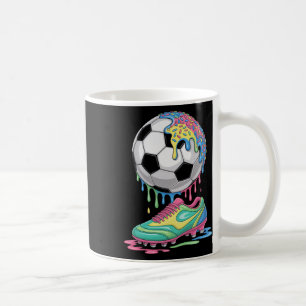 Caneca De Café Sorvete de Gotejamento Ll Futebol Gotejamento Home
