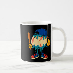Caneca De Café Sorvete Drip Beisebol Meninos Volta às Aulas Juven