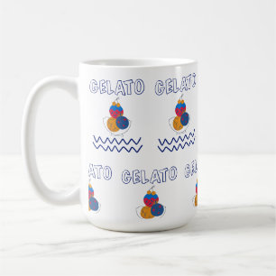 Caneca De Café sorvete gelato