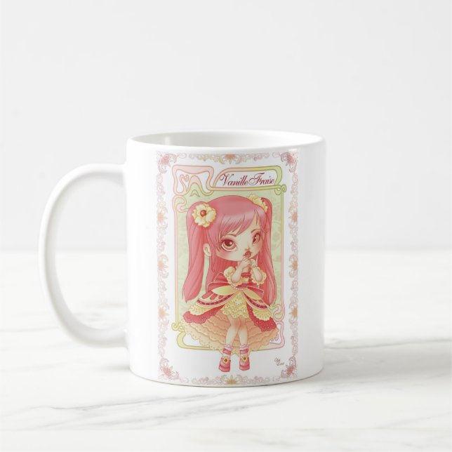 Caneca De Café Sorvete Lolita Vanille Frise (Esquerda)