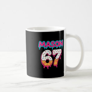 Caneca De Café Sorvete Six Seven Drip Sport 67 Mason Meme