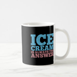 Caneca De Café Sorvete Verão congelado Comida engraçada Presente