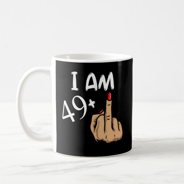 Caneca De Café Sou 49 Mais Dedo Médio 50 (Esquerda)