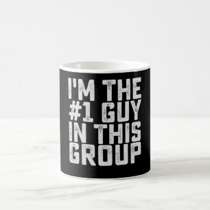 Caneca De Café Sou a Cara número um neste grupo Engraçado