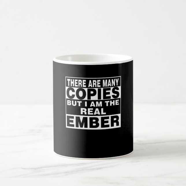 Caneca De Café Sou A Ember Engraçada Presente Personalizado Pesso (Centro)