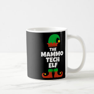 Caneca De Café Sou a família Mammo Tech Elf Pajama Natal
