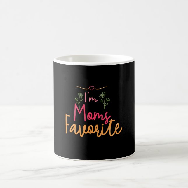 Caneca De Café Sou a Favorita da Mamãe (Centro)
