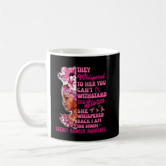 Caneca De Café Sou a tempestade Mulheres Negras Sobreviventes do 