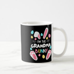 Caneca De Café Sou a vovó Festa de Páscoa Familiar Coelhante