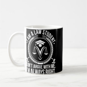 Caneca De Café Sou Advogado Estudante De Direito Em Andamento, Pa