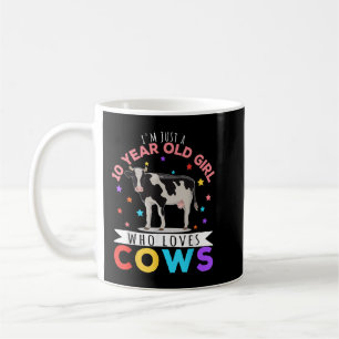 Caneca De Café Sou Apenas Uma Garota De 10 Anos Que Ama A Fazenda