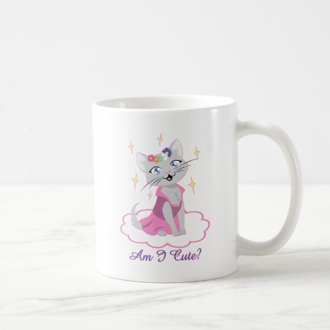 Caneca De Café Sou Bonita? (Direita)