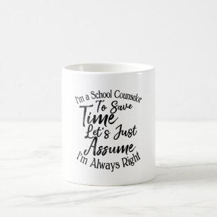 Caneca De Café Sou conselheiro para economizar tempo