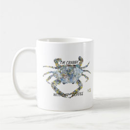Caneca De Café Sou Crabby Sem Café